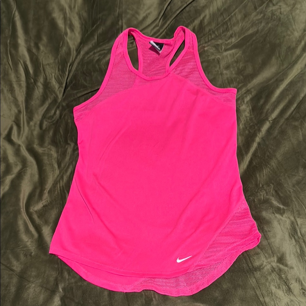 Nike Pink Sleeveless Tank Top